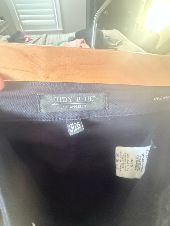 Judy Blue Denim - Judy Blue  - Classic navy wide leg crop jeans